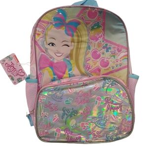 🚨5 For $25🚨 JoJo Siwa Holographic Backpack - Pink and Blue